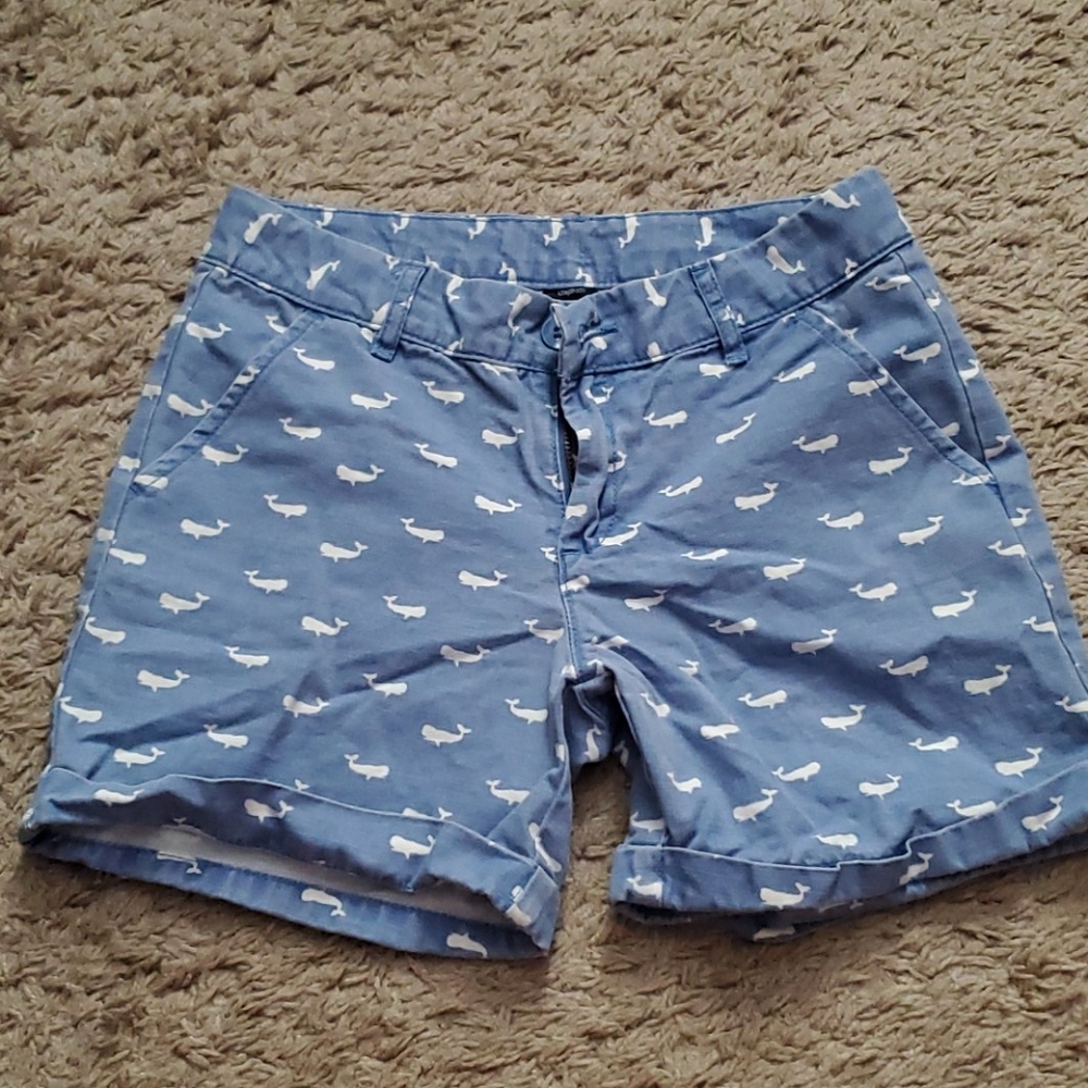 Gap kids size 12 blue whale shorts